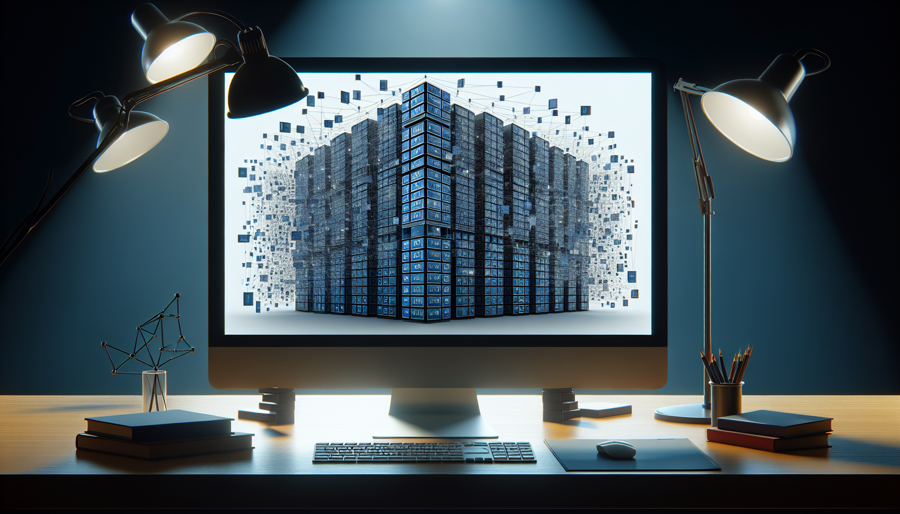 Computer screen with database structure for content value.