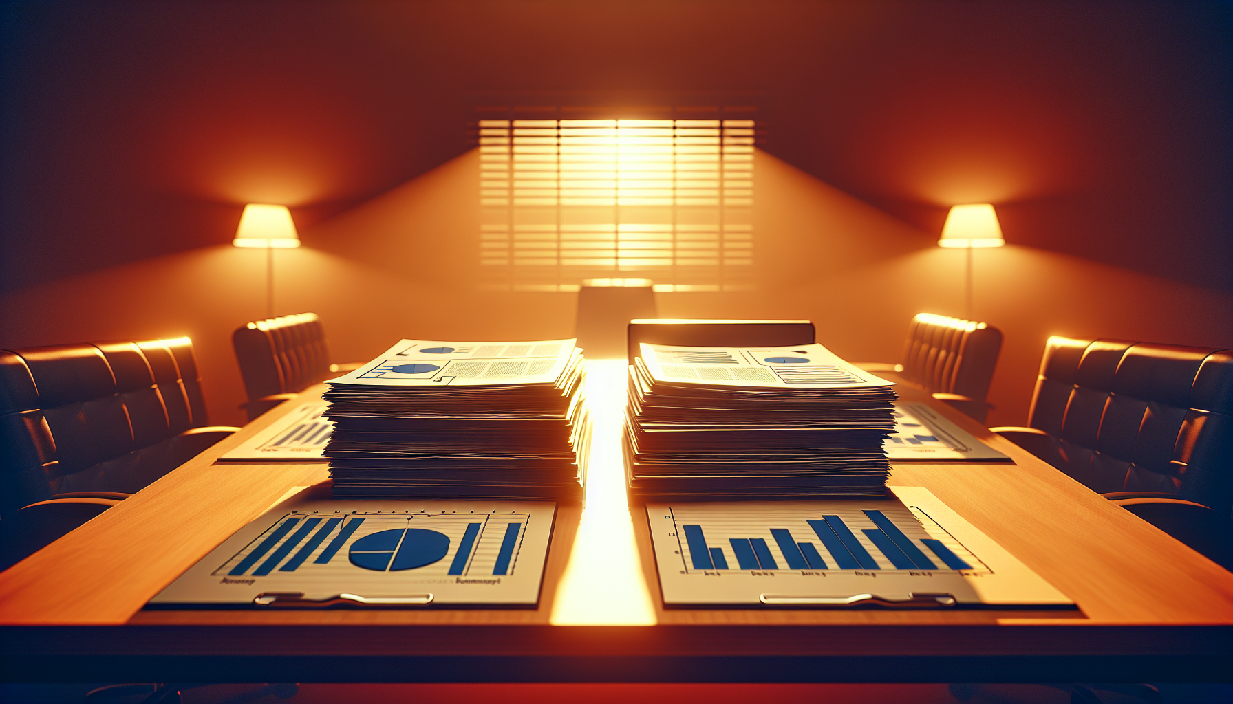 Desk with labeled piles of First-Party and Third-Party Data.